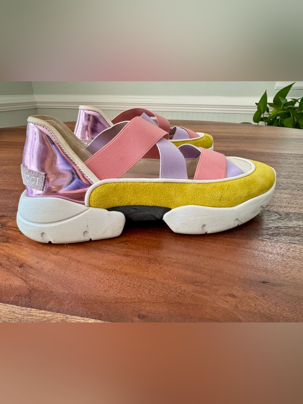 Emilio Pucci City Up Sneakers Color Block EU 40 made in Italy